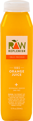 Raw Replenish Orange Juice Cold-Pressed Juice Image